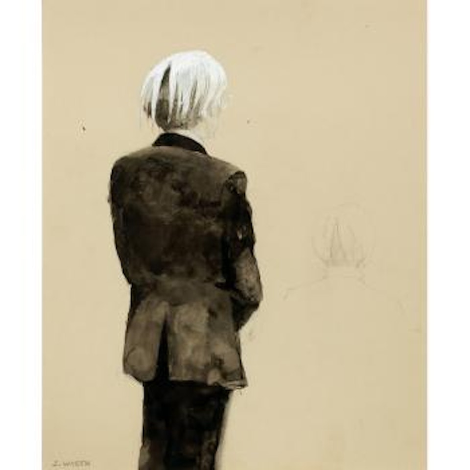 Andy Warhol, Standing Back View by James Brown Wyeth