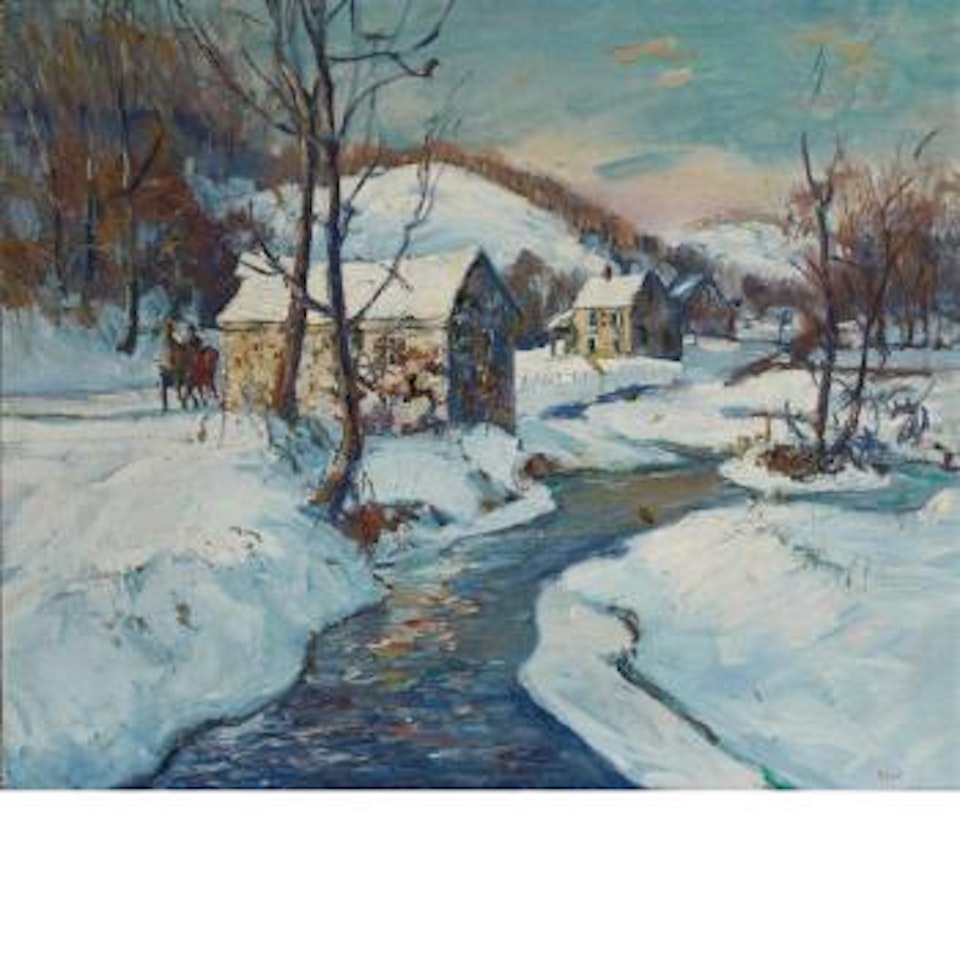 Sleigh Ride in Winter by Walter Emerson Baum
