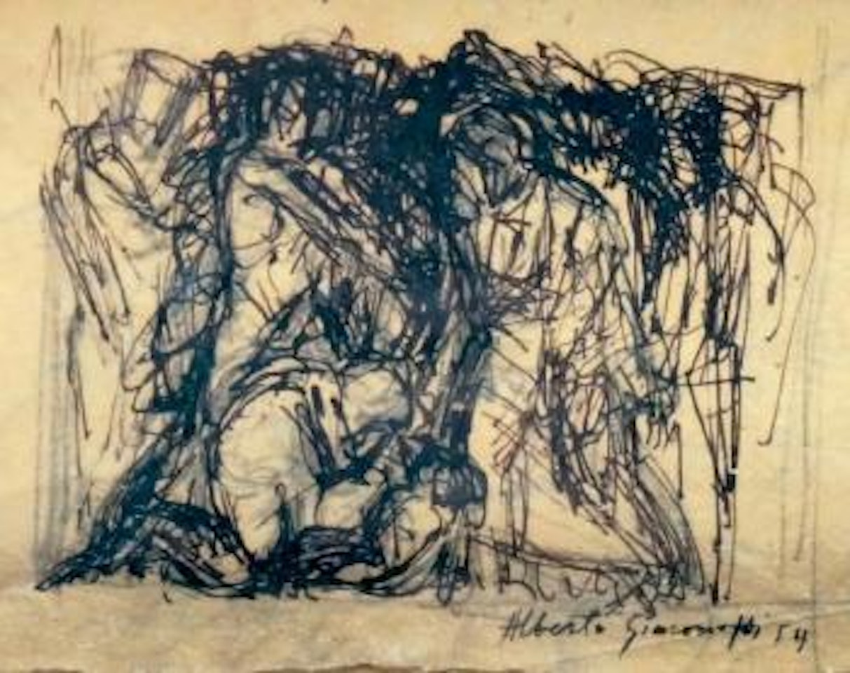 Personnages by Alberto Giacometti