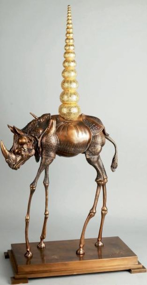 Rhinocéros cosmique by Salvador Dali