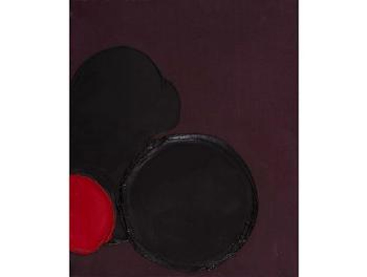 Composition 861 by Luis Feito
