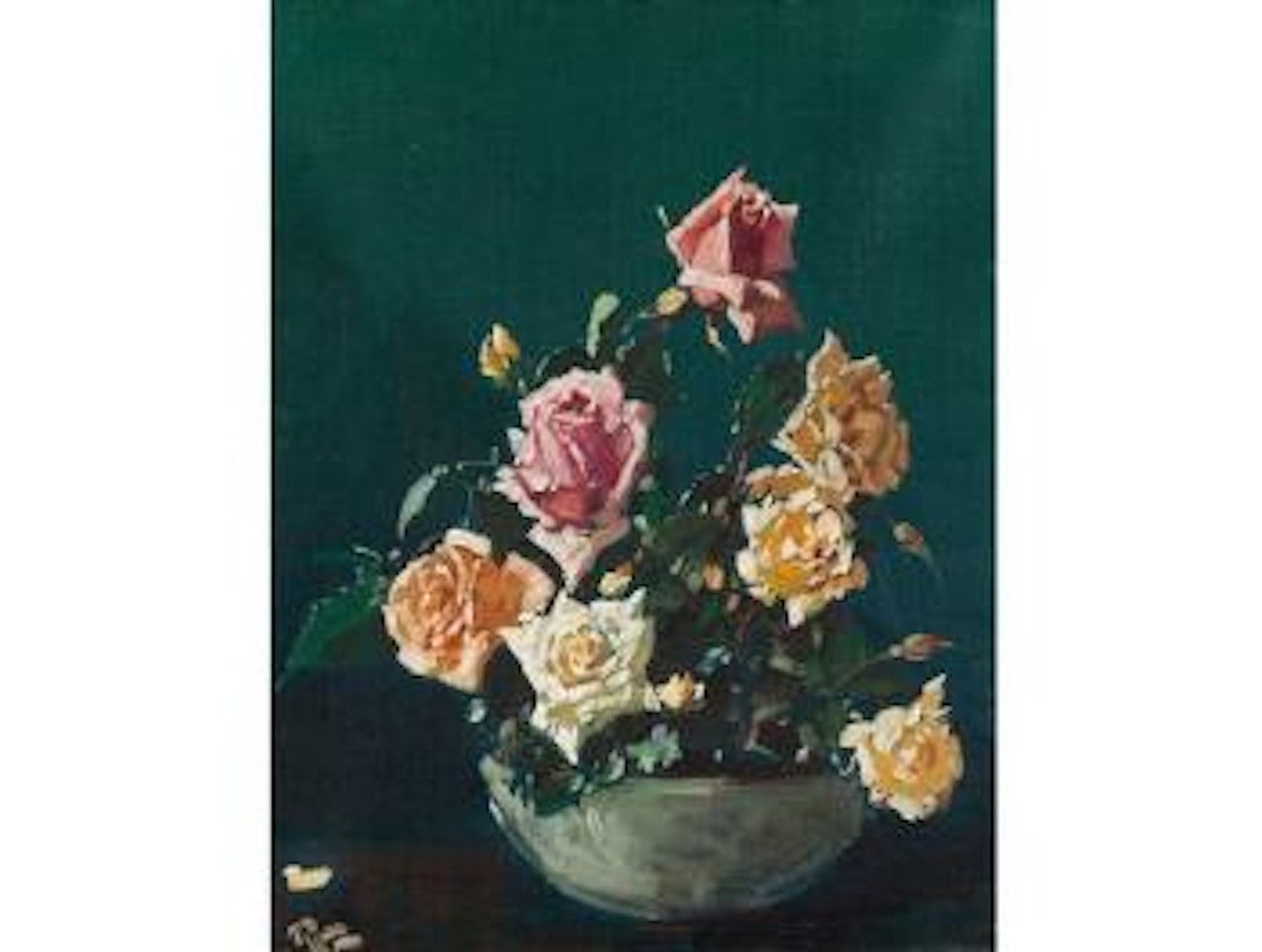 Still Life with Roses by Robert Gwelo Goodman