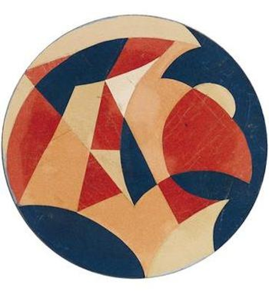 Motivo con parola TAC by Giacomo Balla