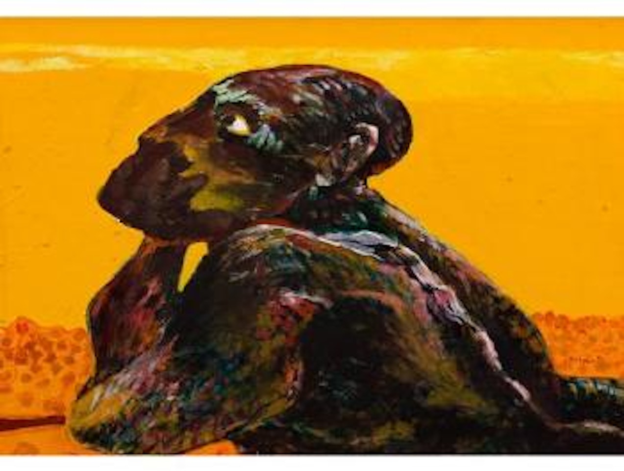 Man Considers his Fate by Robert Hodgins