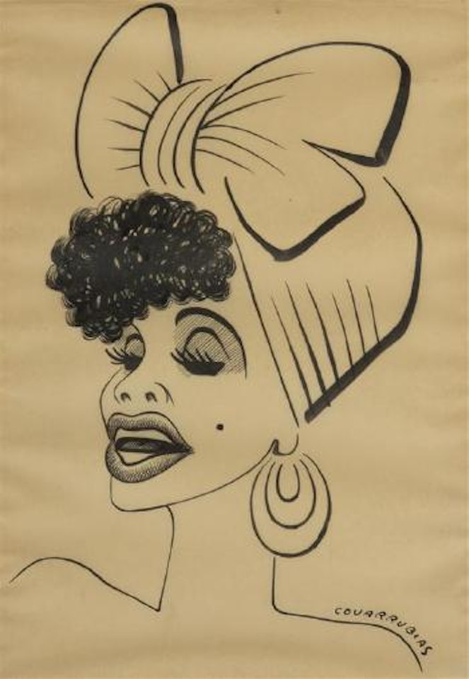 Mujer de negro by Miguel Covarrubias