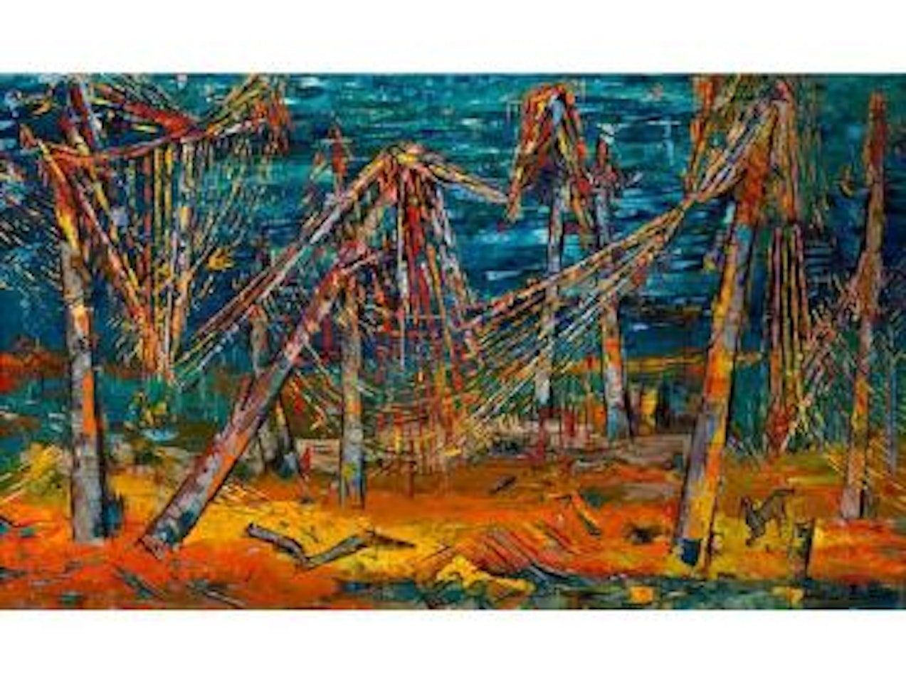 The Petrified Forest by Walter Battiss