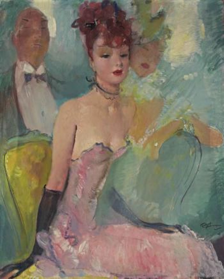 La loge by Jean Gabriel Domergue