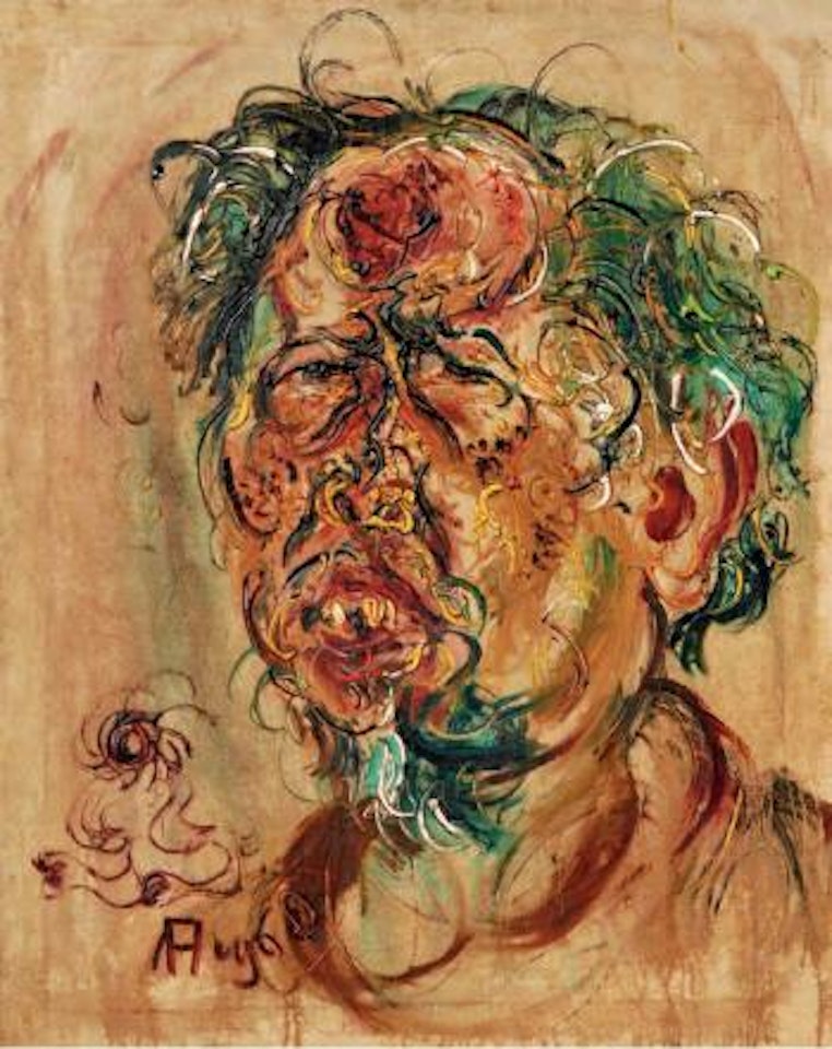 Potret Diri (Self Portrait) by Affandi