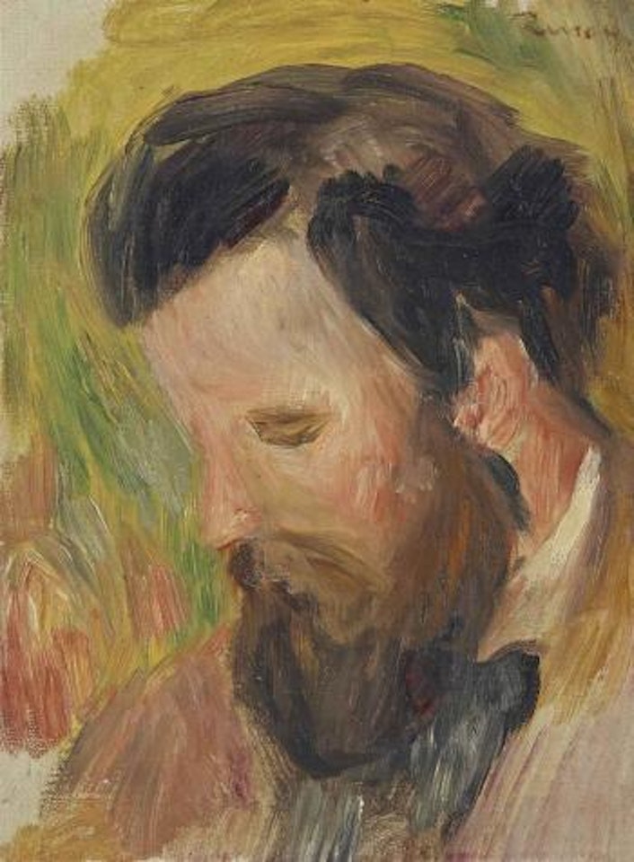 Portrait du compositeur Claude Terrasse (Étude pour by Pierre-Auguste Renoir
