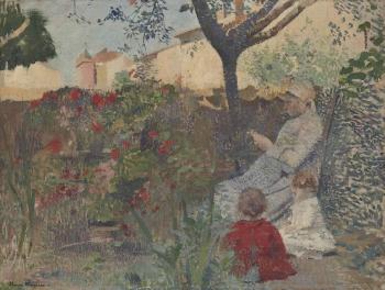 La lecture by Henri Jean Guillaume Martin