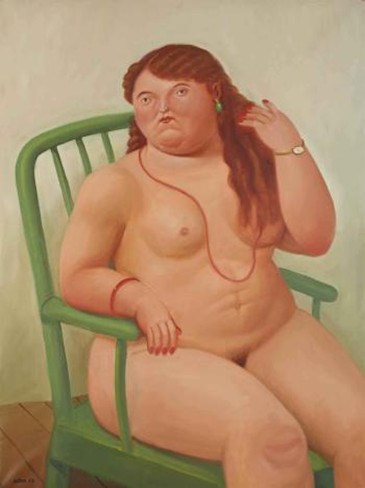 Nue by Fernando Botero