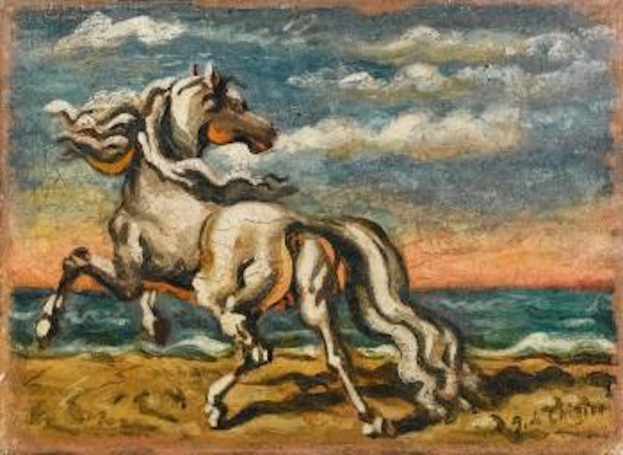 Cavallo In Riva Al Mare by Giorgio de Chirico