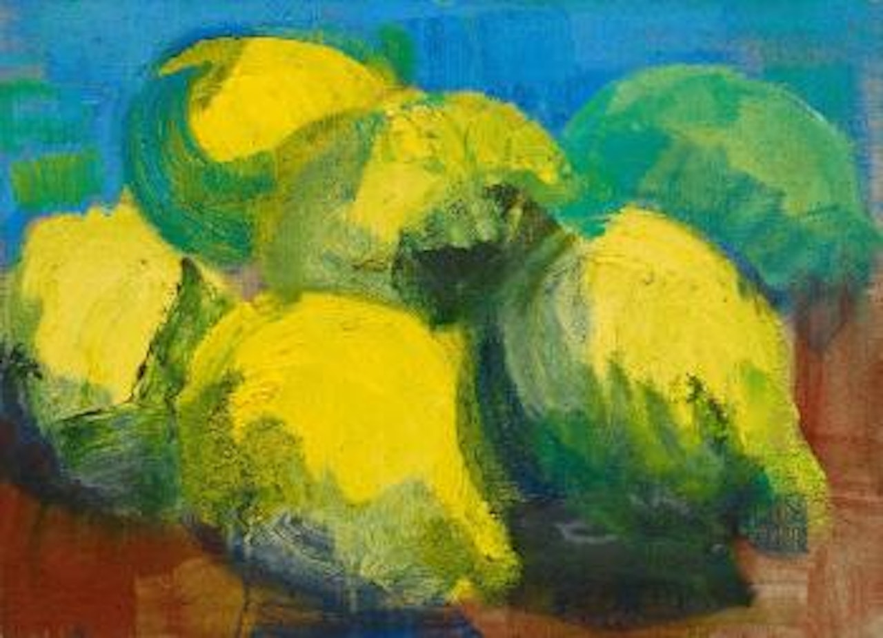 Zitronen by Rainer Fetting