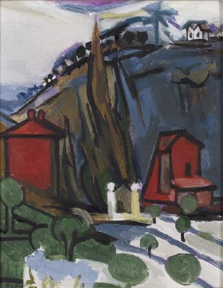 La colline bleue by Françoise Gilot