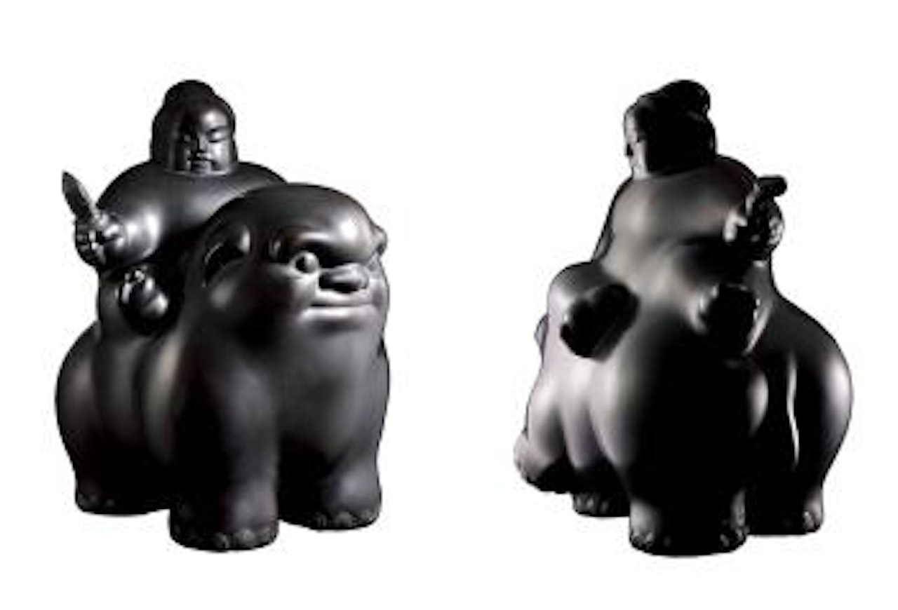 Wisdom Bodhisattva. Fulfilment Bodhisattva by Li Chen