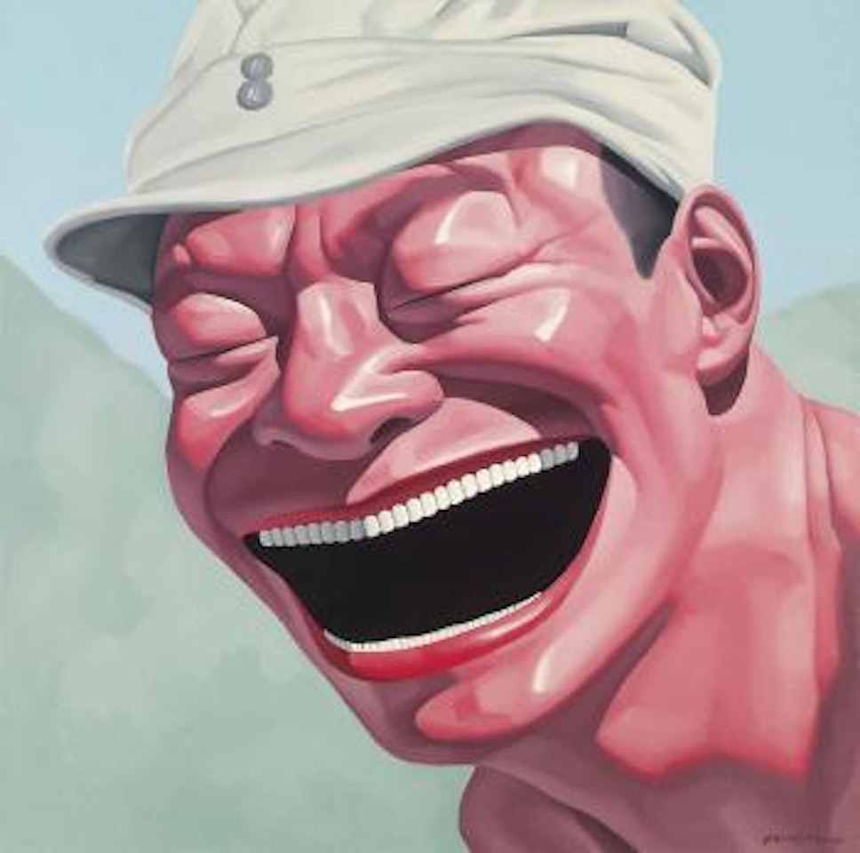 Hat series by Yue Minjun