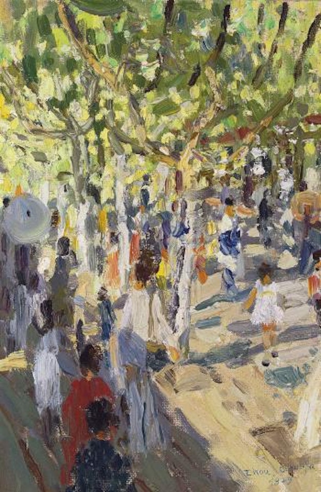 Springtime in Chongqing by Zhou Chunya