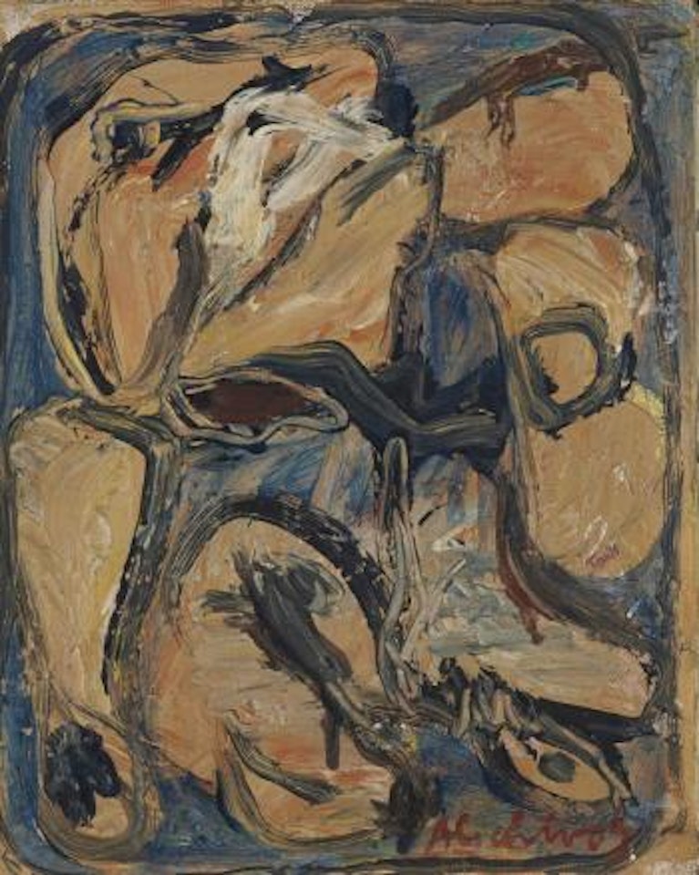 Défigure by Pierre Alechinsky