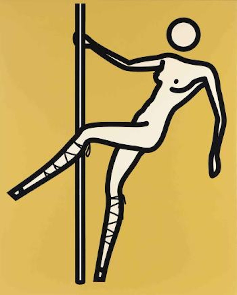 This is Shahnoza #38 by Julian Opie
