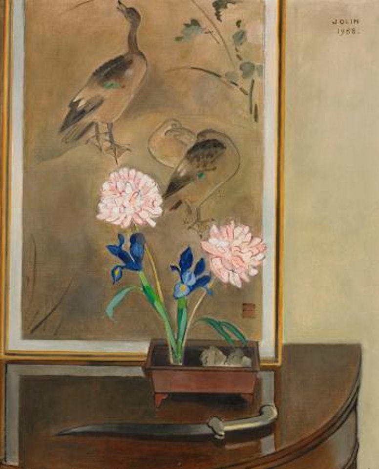 Iris och pion by Einar Jolin