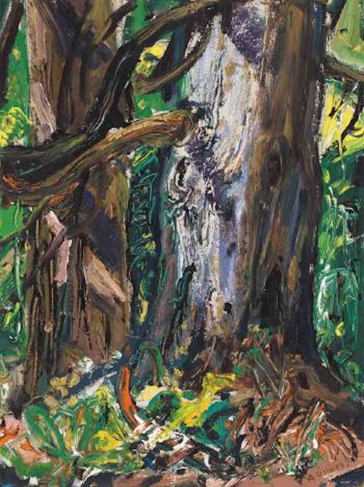 Tree study by Arthur Lismer