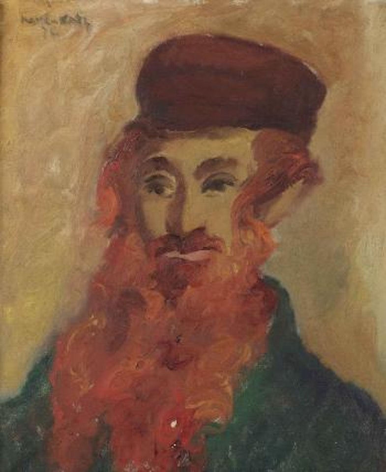 Portrait of a man by Emmanuel Mané-Katz