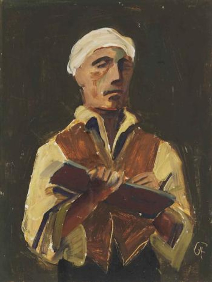 Self portrait by Karl Hofer