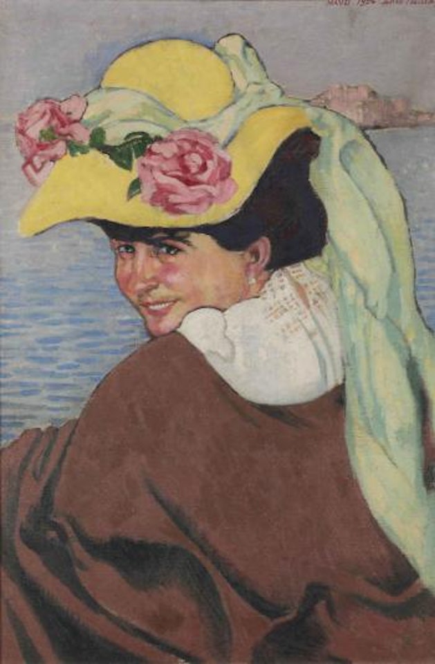 Portrait de Mme Genêt, sur le Trieux by Maurice Denis