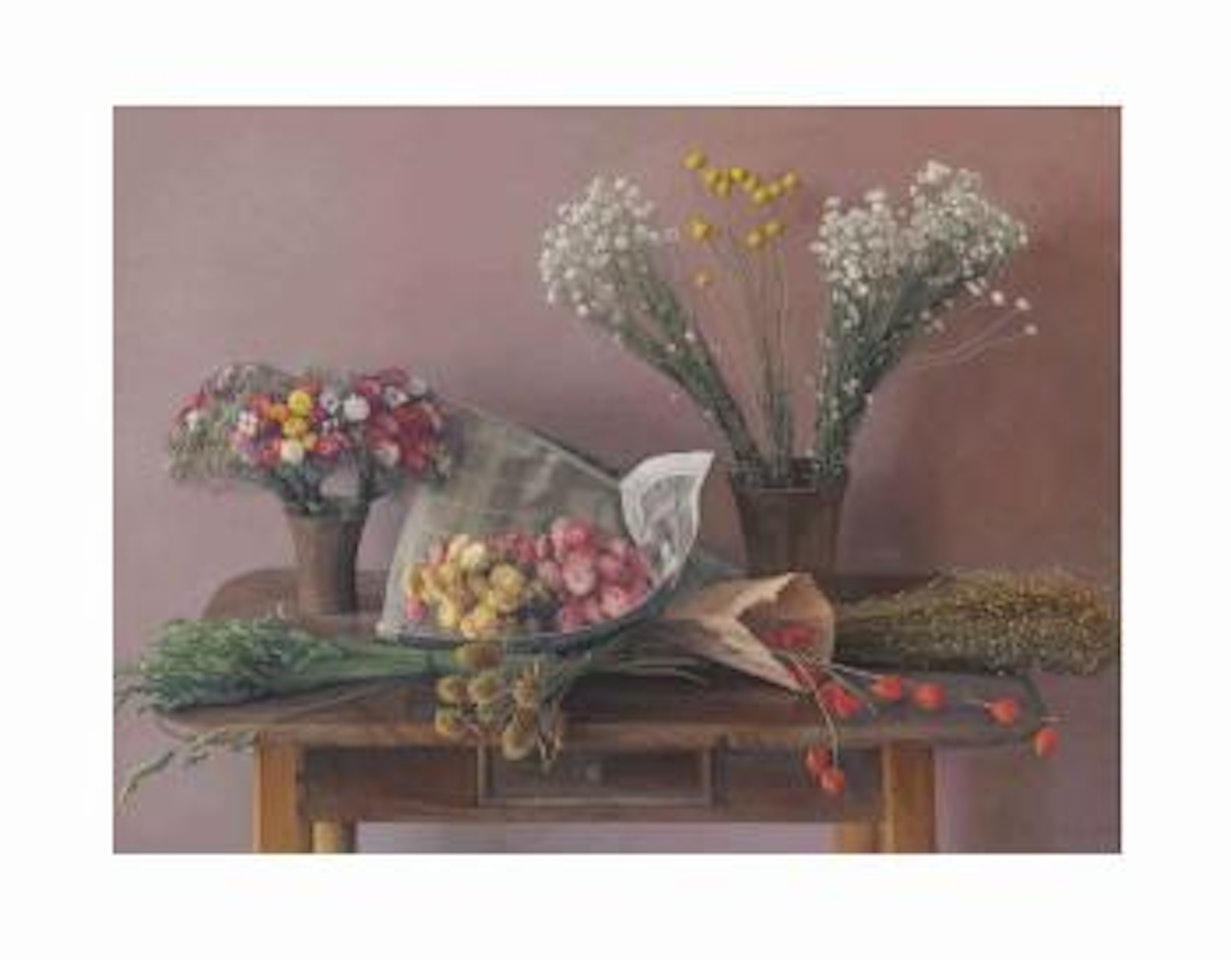Flores secas by Claudio Bravo