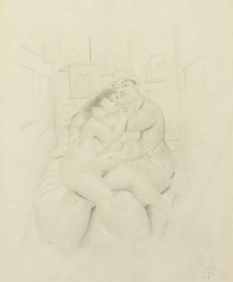 Lovers by Fernando Botero