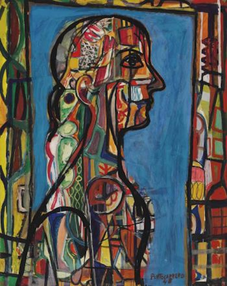 Untitled (Mujer de perfil) by René Portocarrero