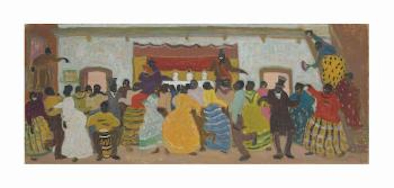 Candombe by Pedro Figari