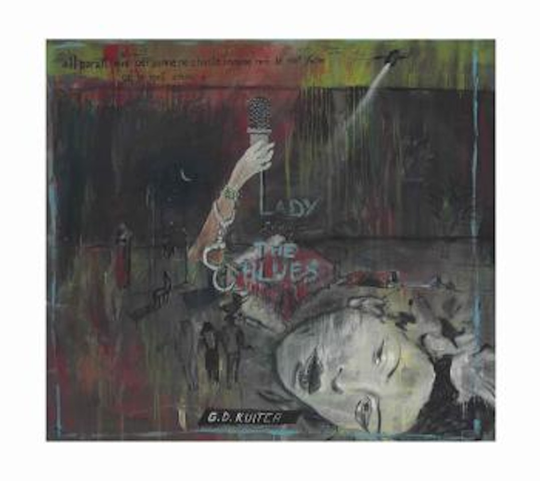 Untitled (Lady Sings the Blues) by Guillermo Kuitca