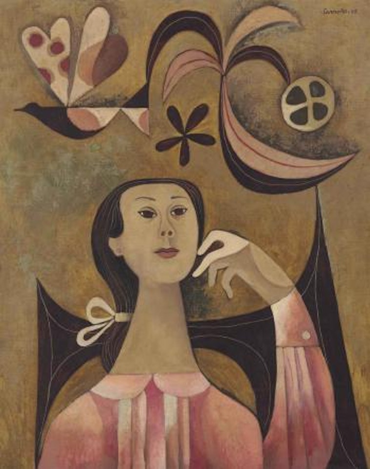 Retrato de María Luisa Bermúdez by Mario Carreno
