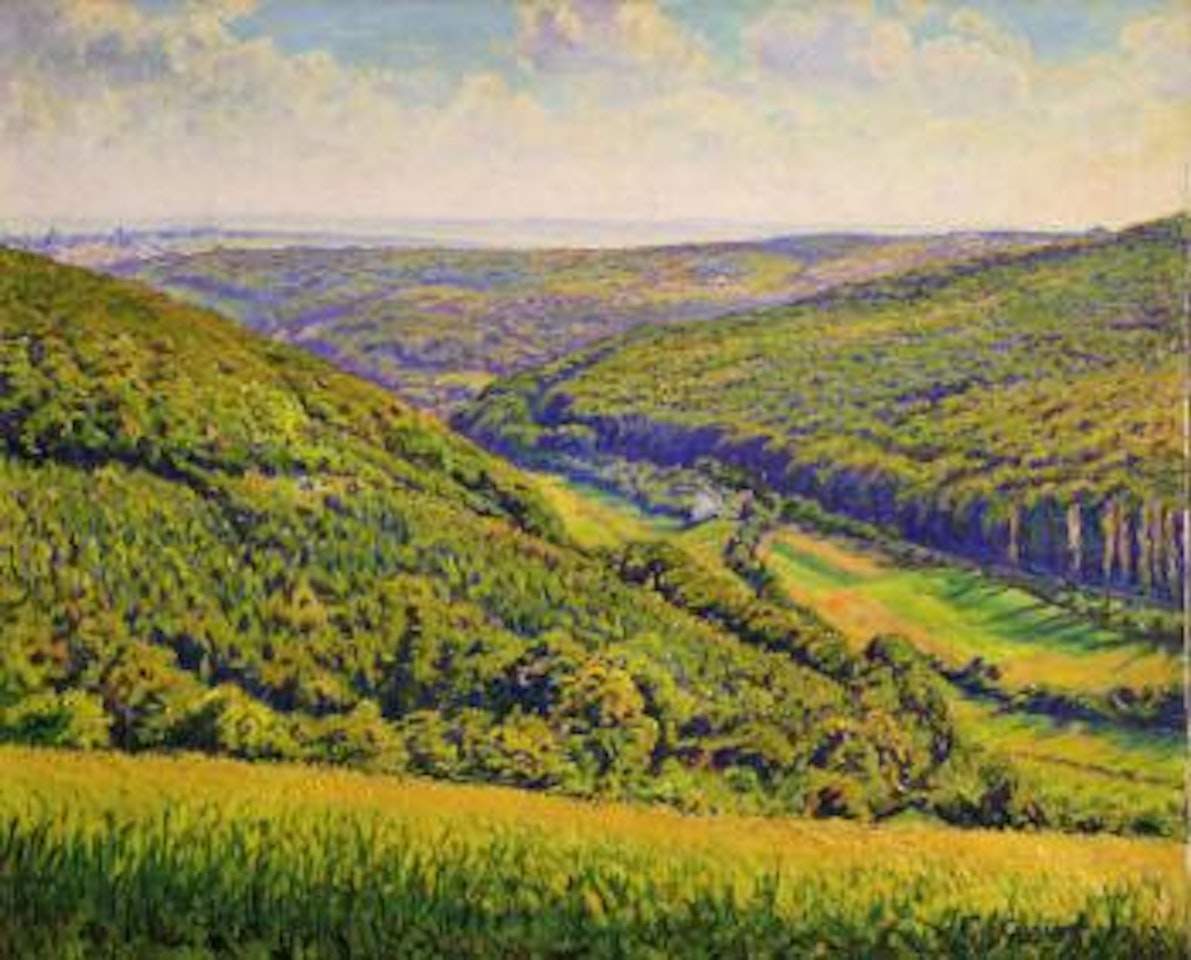Paysage by Gustave Cariot