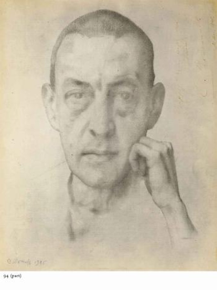 Portrait of Sergei Rachmaninoff (1873-1943) by Konstantin Somov