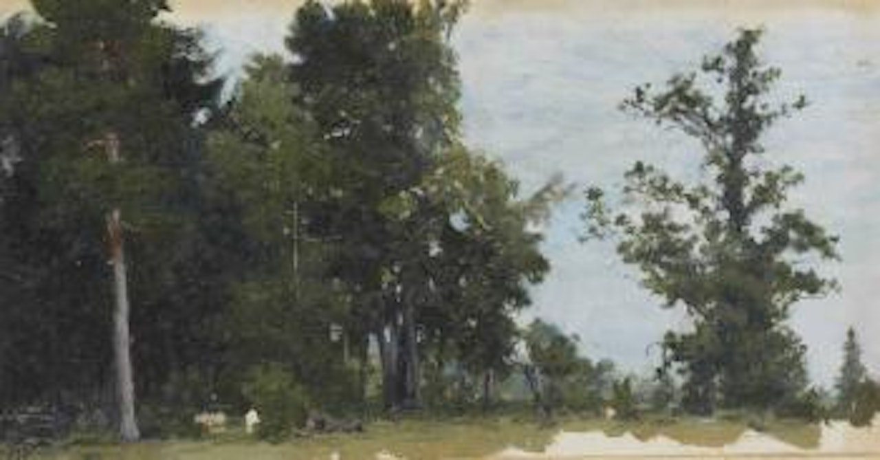 The forest, Zdravnevo by Ilya Yefimovich Repin