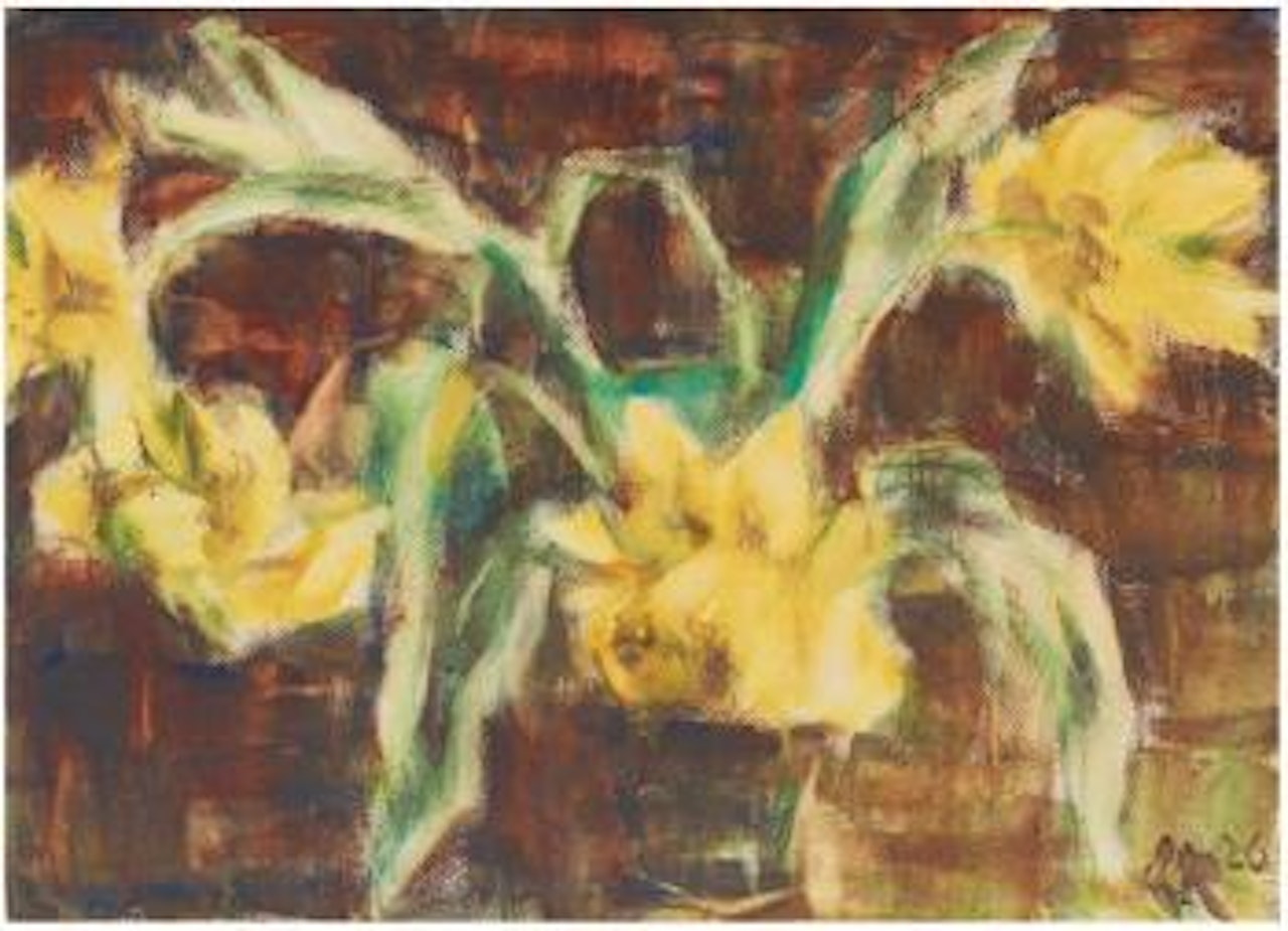 Gelbe Tulpen II by Christian Rohlfs
