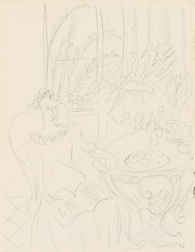 Femme Assise by Henri Matisse
