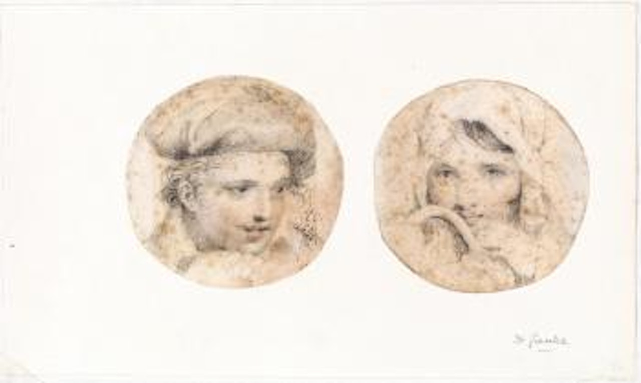 Giovane uomo con cappello. Pastorella by Jean-Baptiste Greuze