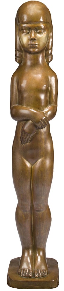 Innocence: A Portrait of the Artist's Daughter by William Zorach