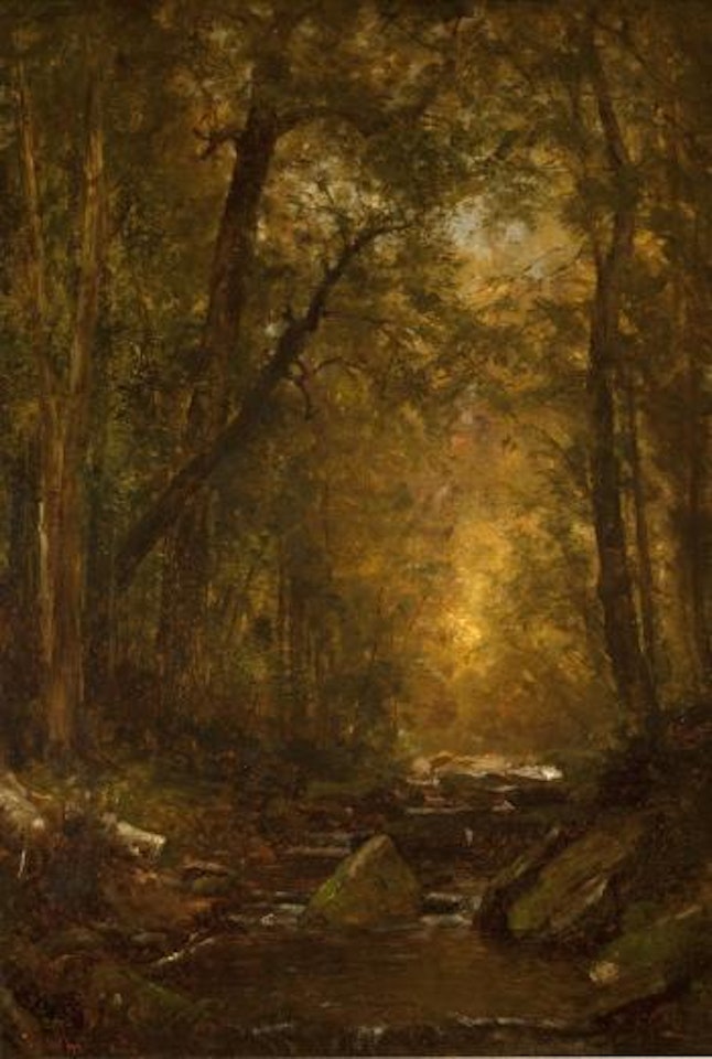 A Catskill Brook by Worthington Whittredge