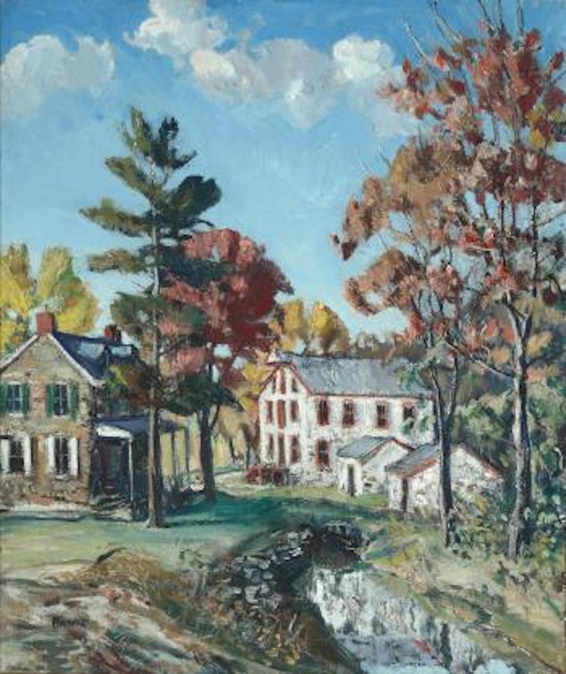The Miller's House by Walter Emerson Baum