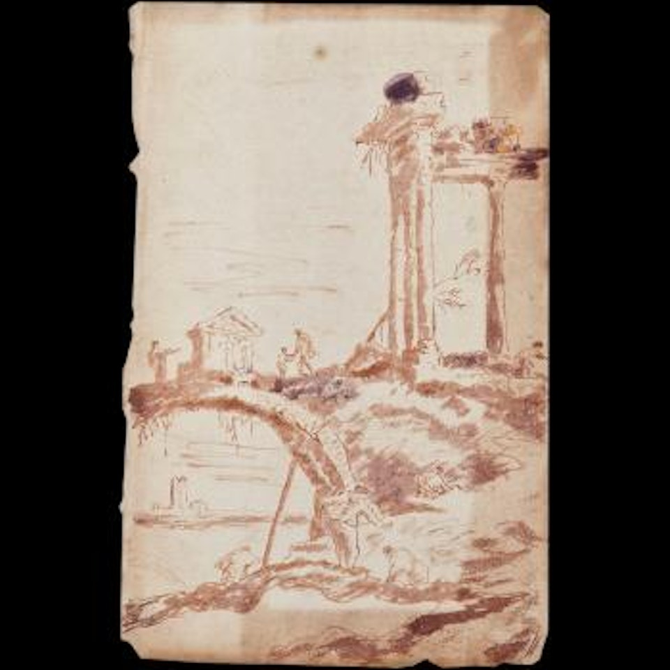 Capriccio architettonico by Francesco Guardi