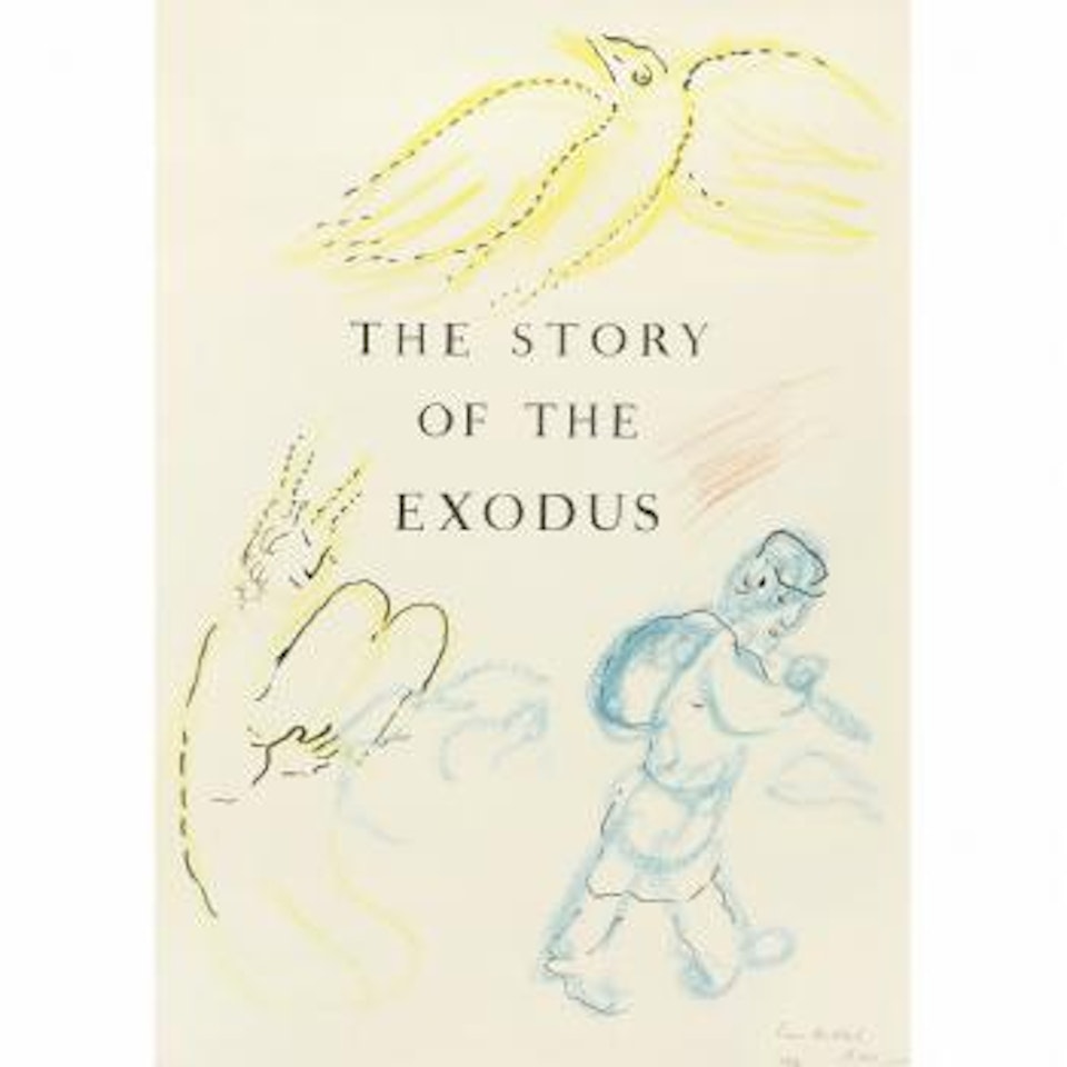 The story of the exodus by Marc Chagall