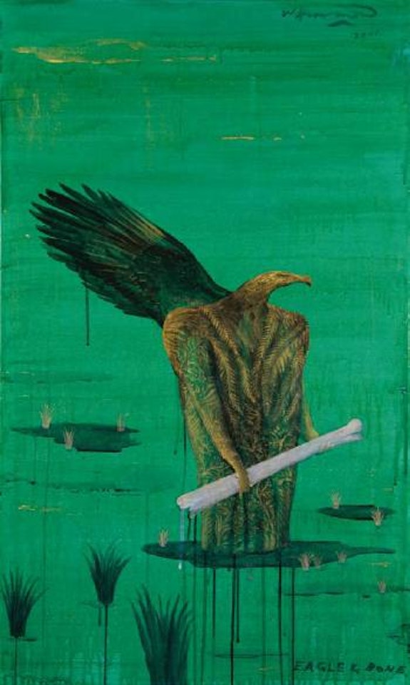 Eagle & Bone by Bill Hammond