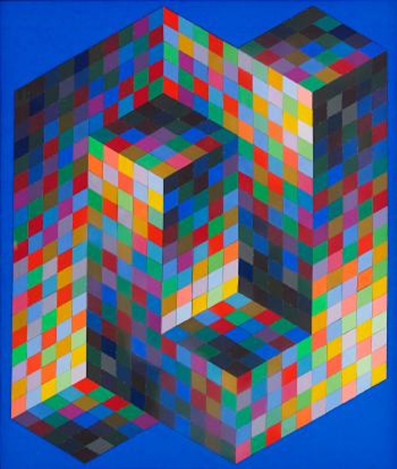 IZZO-CIS by Victor Vasarely