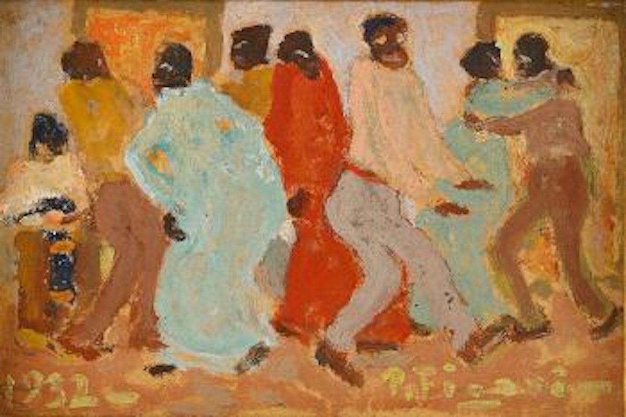 Candombe by Pedro Figari