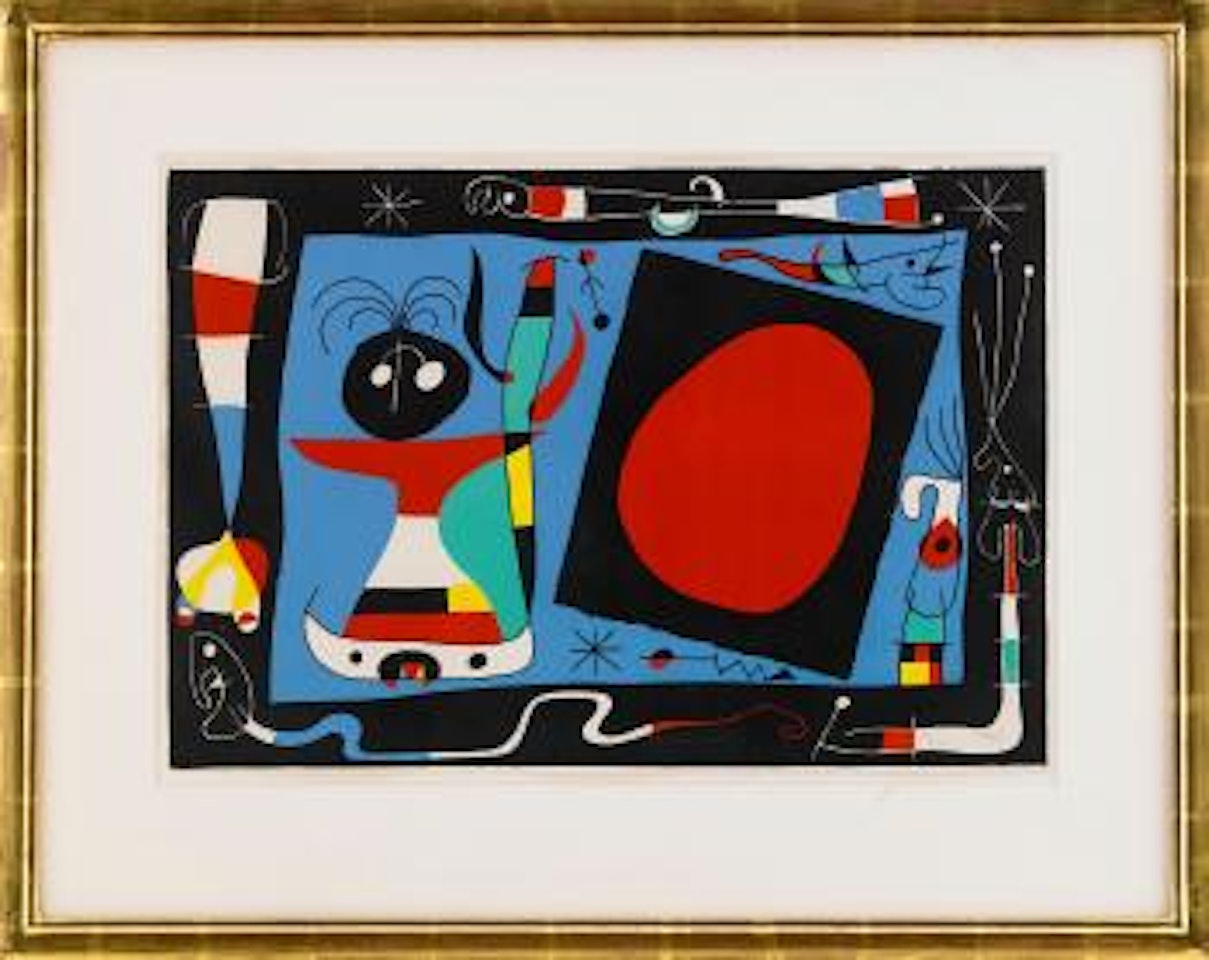 Femme au Miroir by Joan Miró