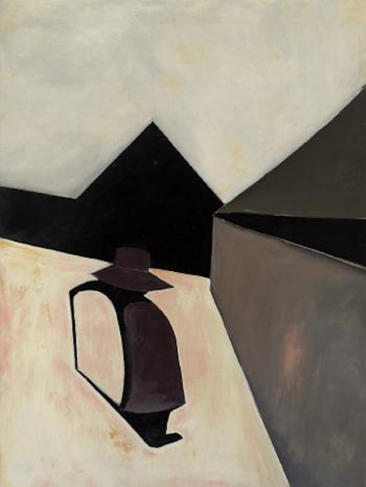 Street corner by Charles Blackman
